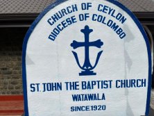 Re-dedication Service of the St John's Church Watawala